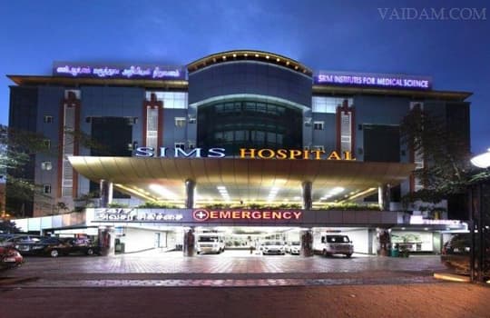 SIMS Hospital, Vadapalani, Chennai